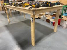 48" X 96" Shop Built Plywood Table