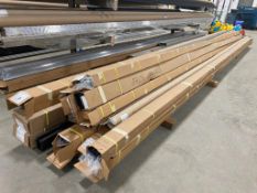 Lot of Asst. Aluminum Channel, Aluminum Trim, etc.