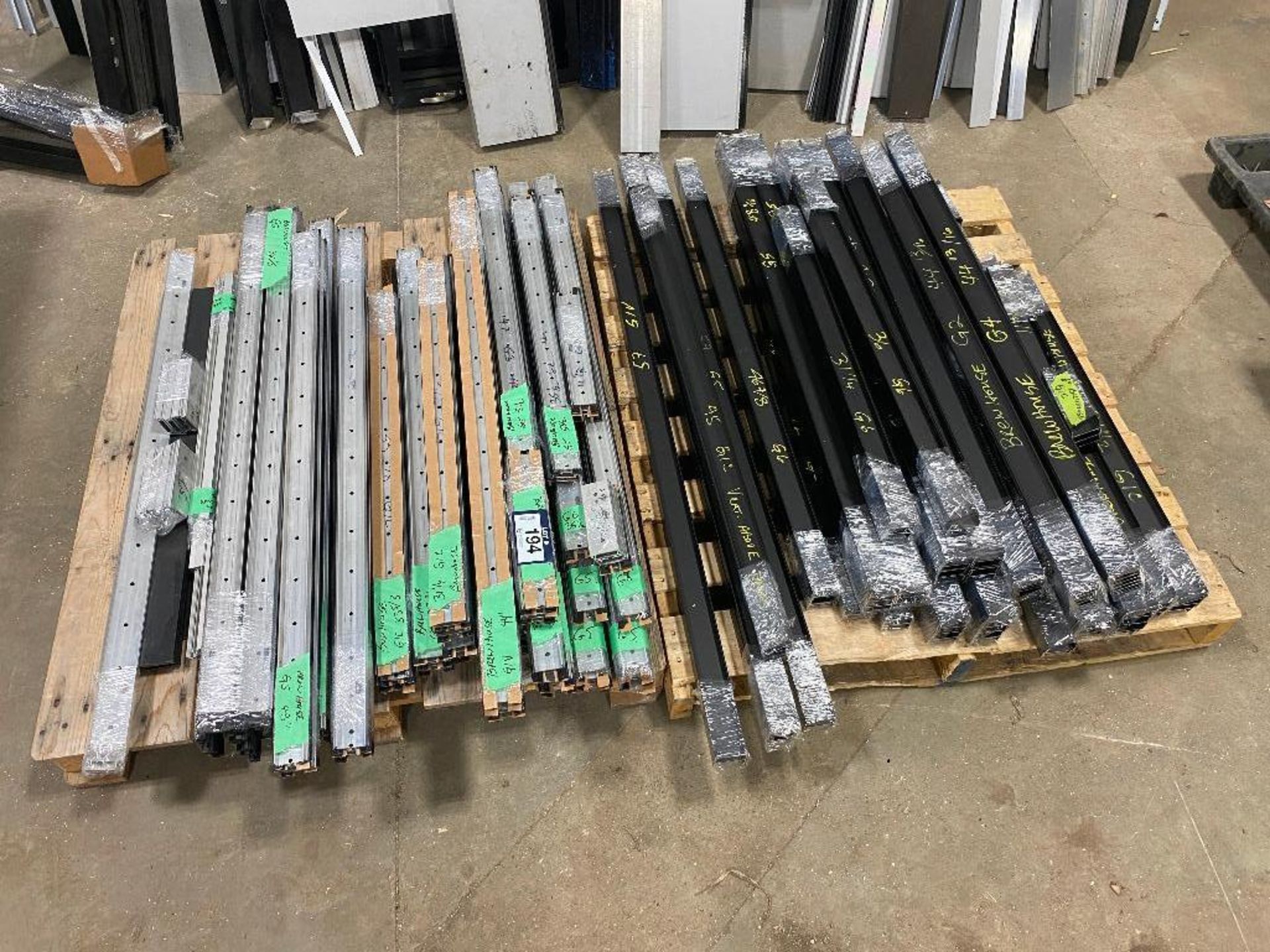 Lot of (2) Pallets of Asst. Aluminum Cap, etc.