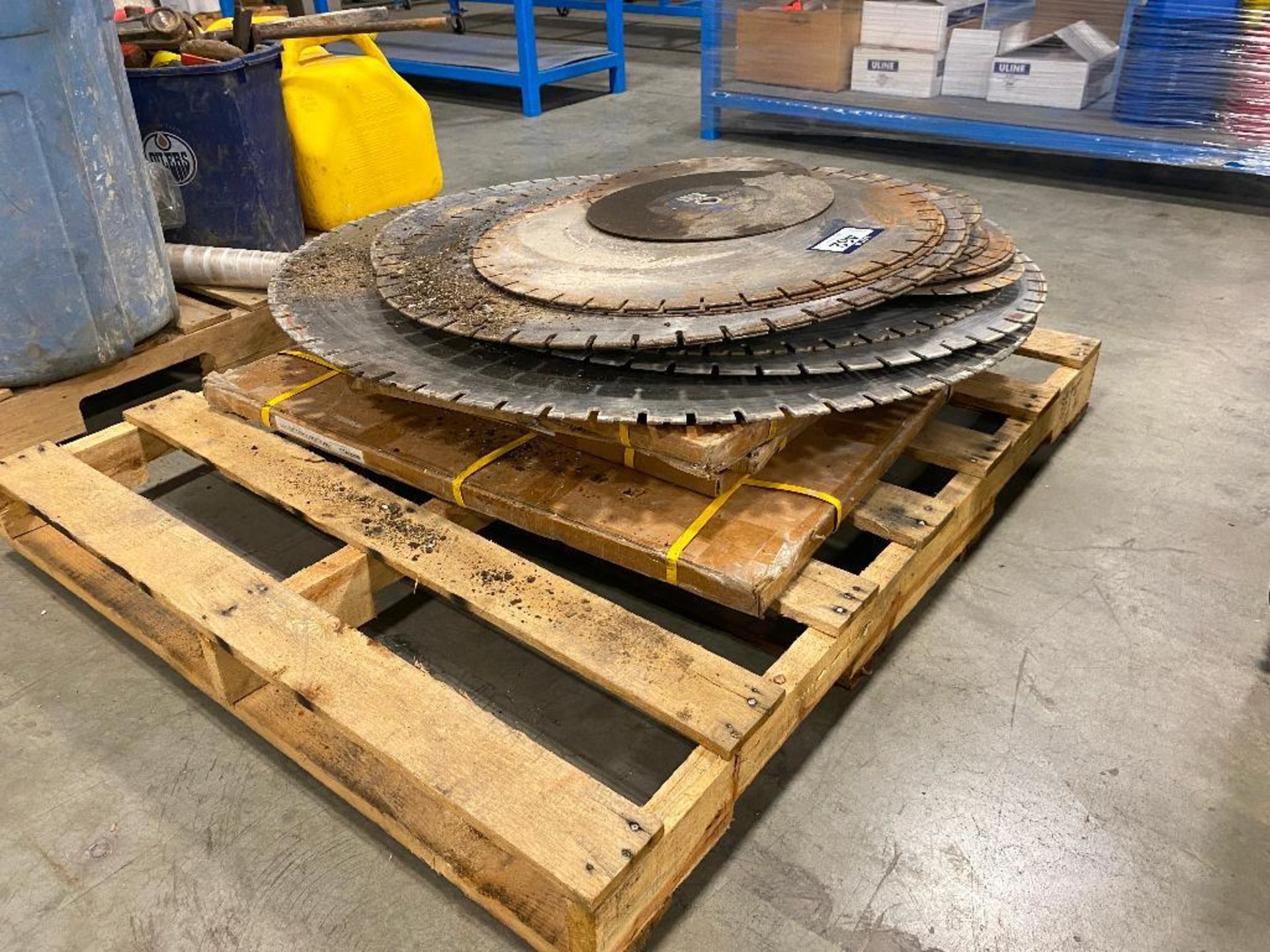 Pallet of Asst. New and Used Saw Blades, - Image 3 of 3
