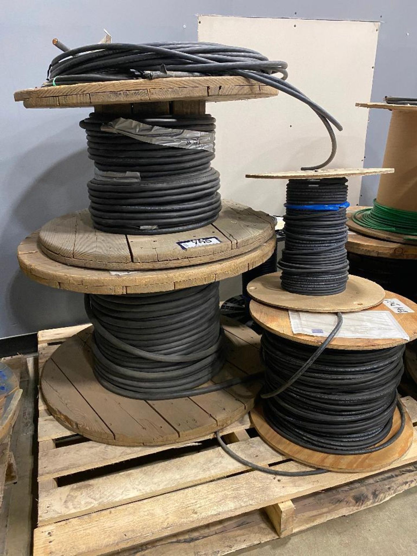 Pallet of (5) Spools of Asst. Electrical Wire - Image 6 of 6