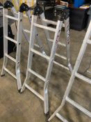 4' Combination Foldaway Ladder, 250lb. Rating
