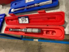 PROTO 3/8" 40-200inch-lbs. Micrometer Torque Wrench