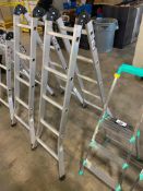 5' Combination Foldaway Ladder, 225lb. Rating