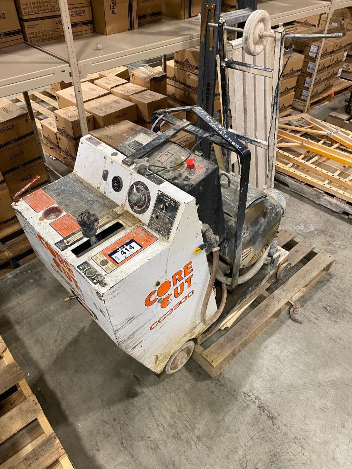 Core Cut CC3500, 30HP Electric Floor Saw, 543hrs Showing - Image 2 of 9