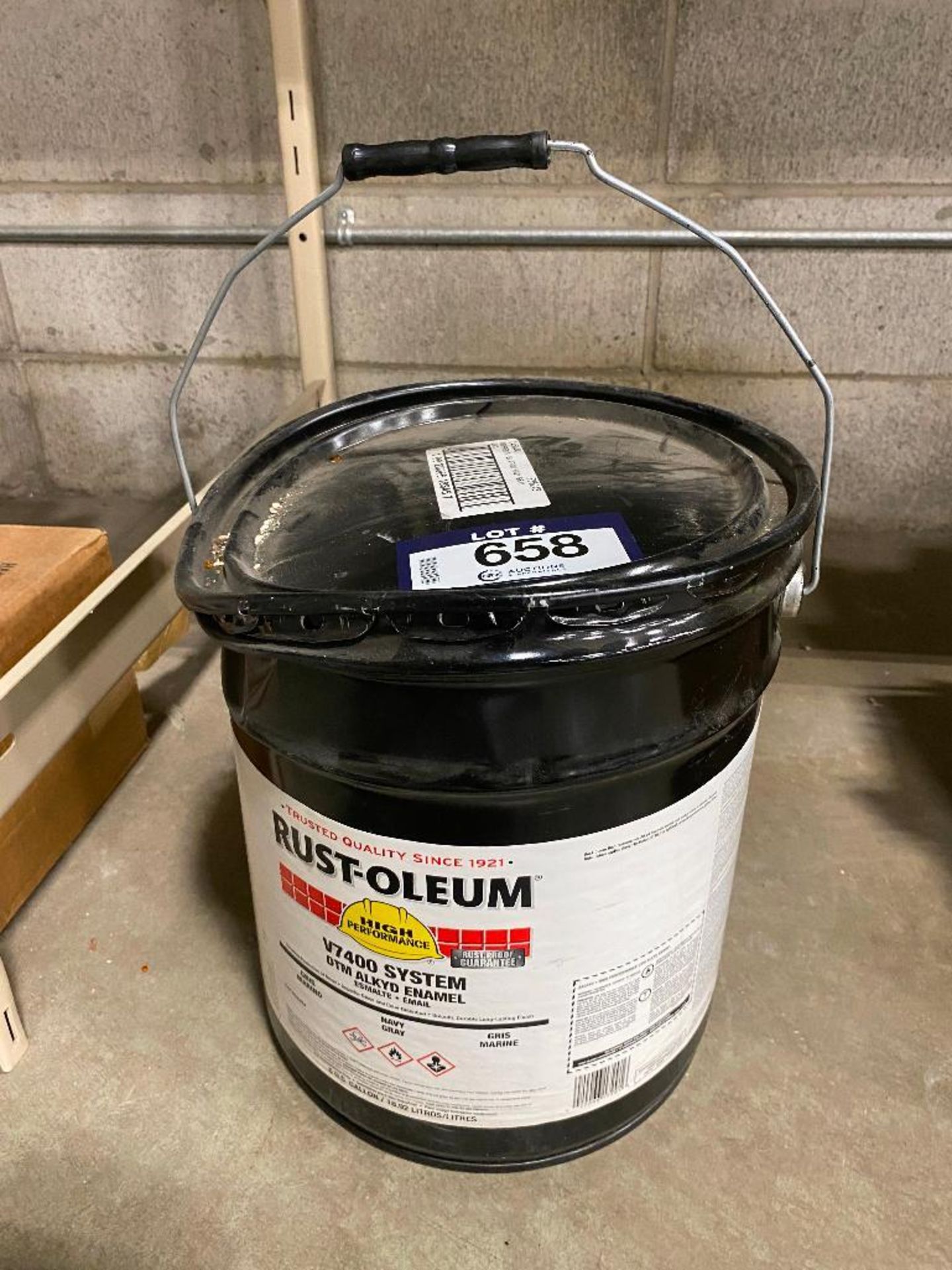 Rustoleum Enamel Paint - Navy Gray - Image 2 of 4