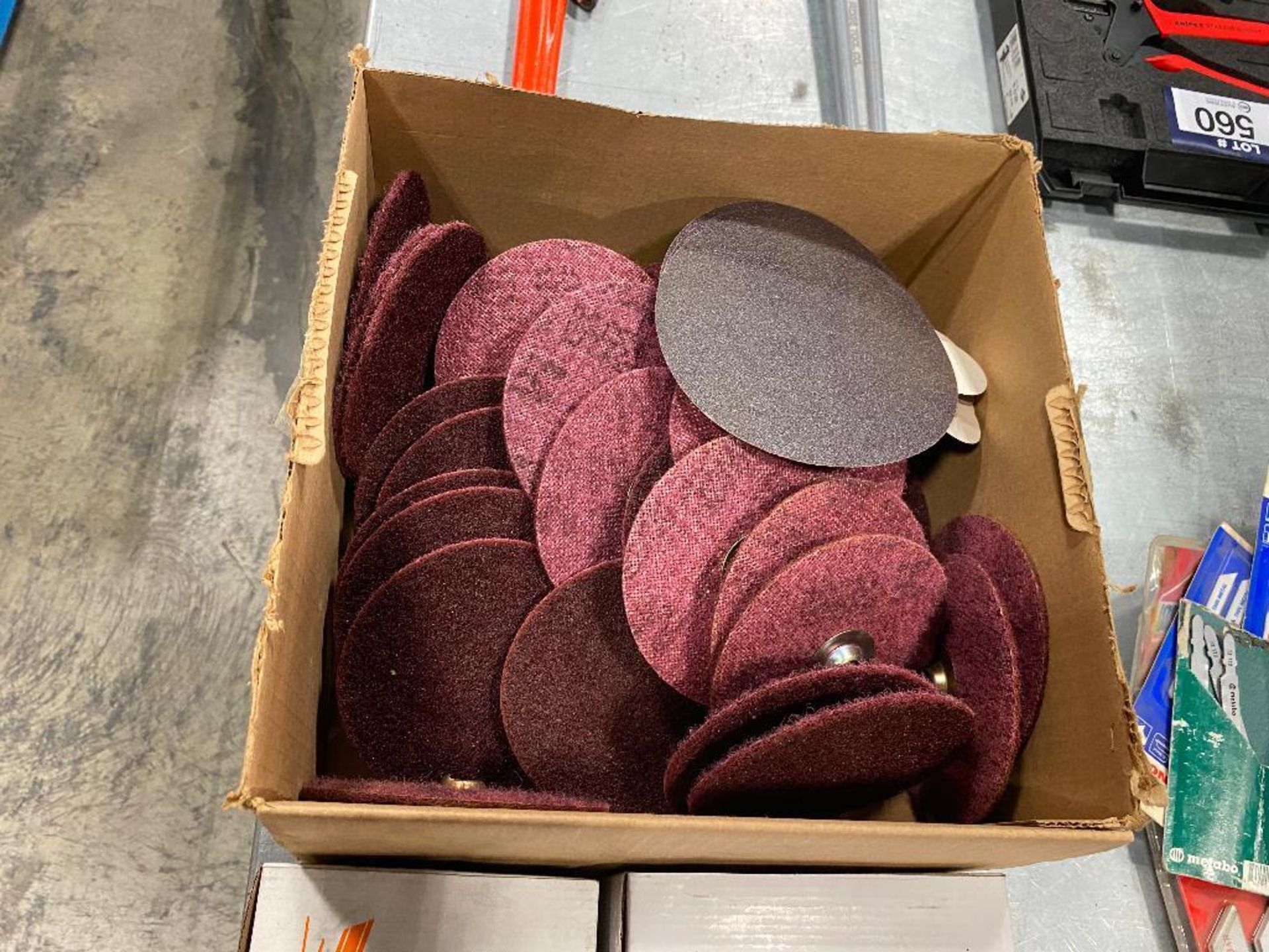 Lot of Asst. Abrasives including Sanding Wheels, Discs, Grinding Discs, etc. - Image 2 of 4