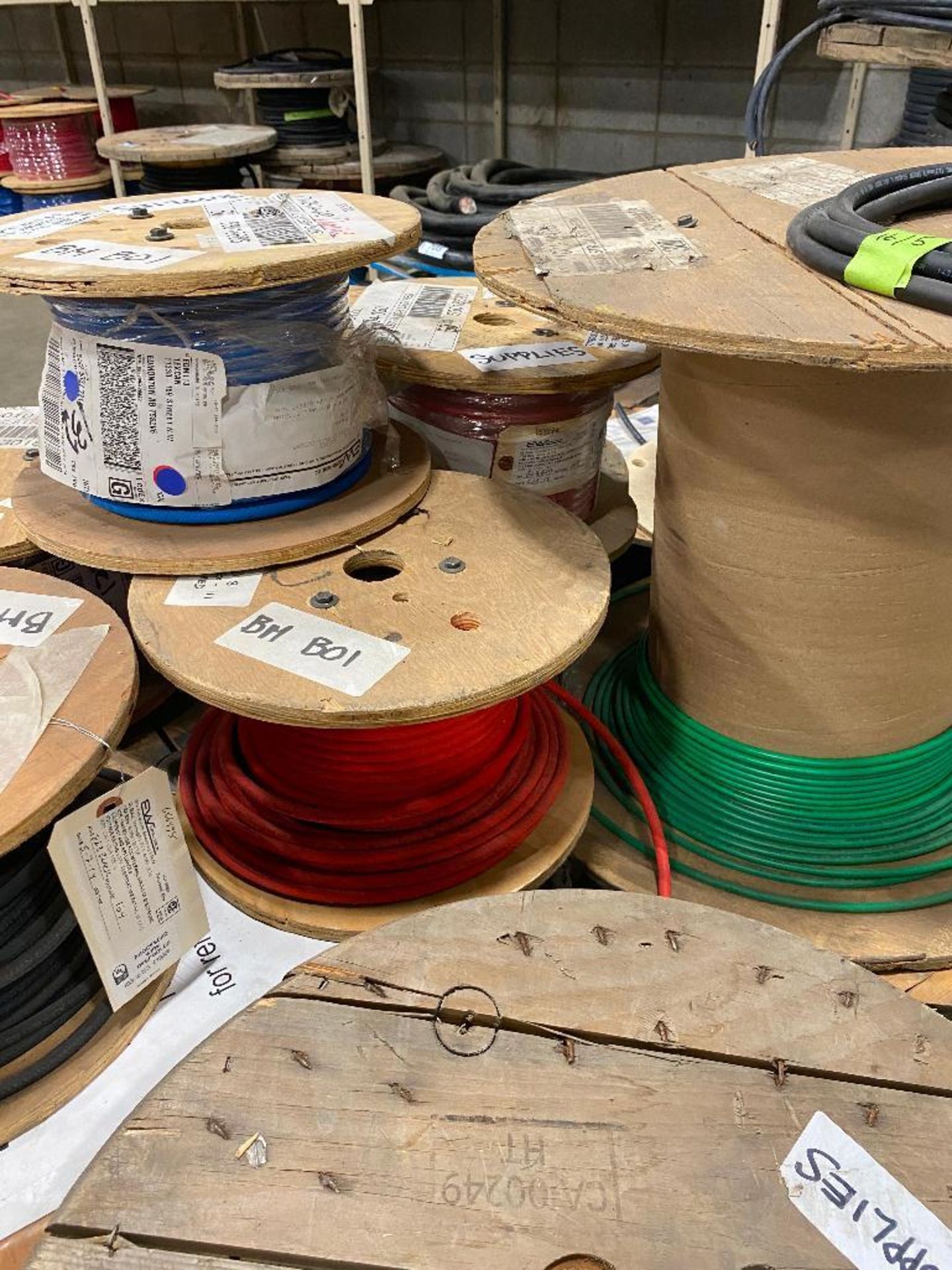 Pallet of Approx. (10) Spools of Asst. Electrical Wire - Image 4 of 8