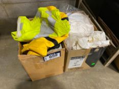 Lot of Asst. Safety Gear including Coveralls, etc.