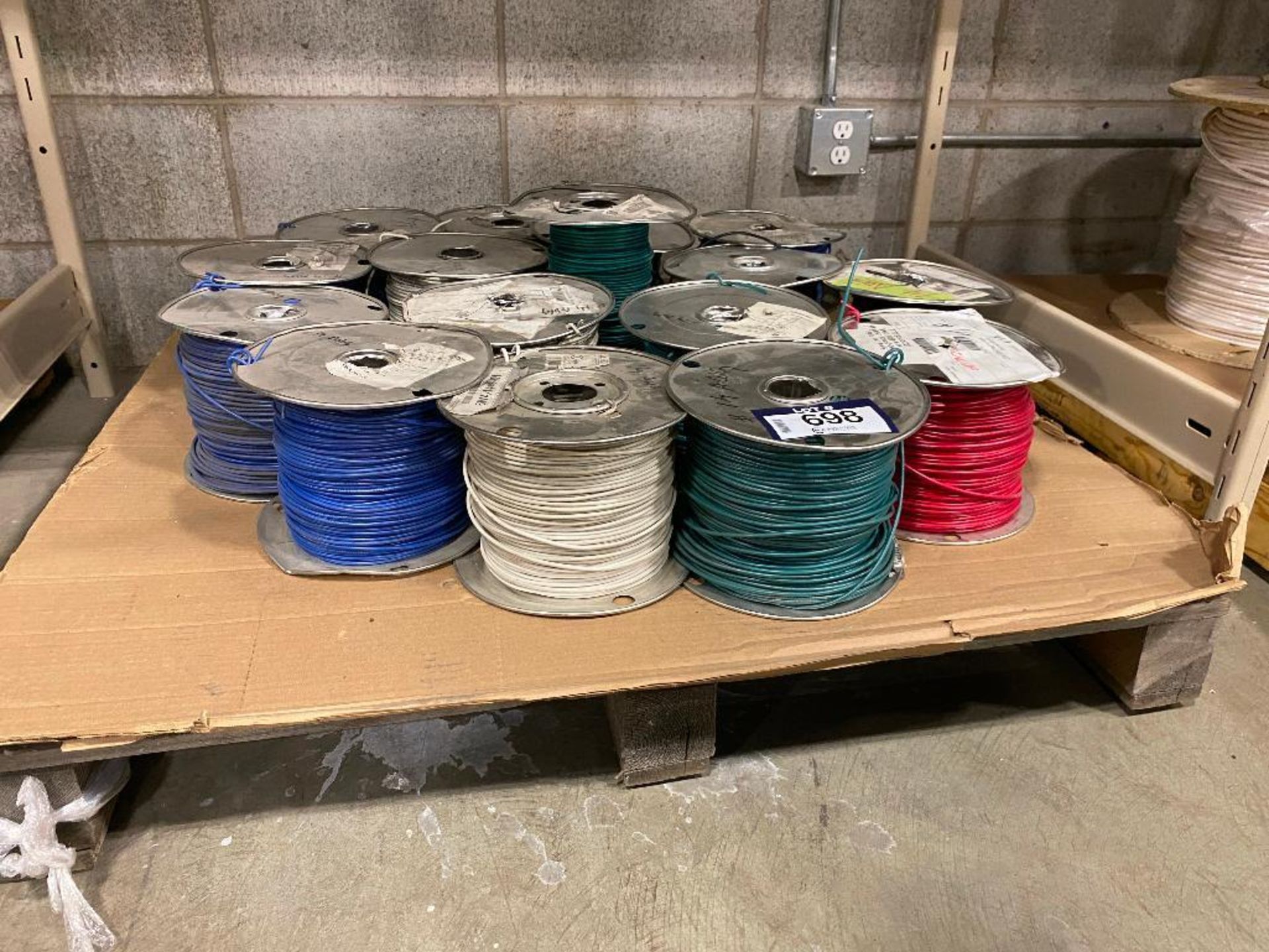 Pallet of Asst. 14AWG Electrical Wire