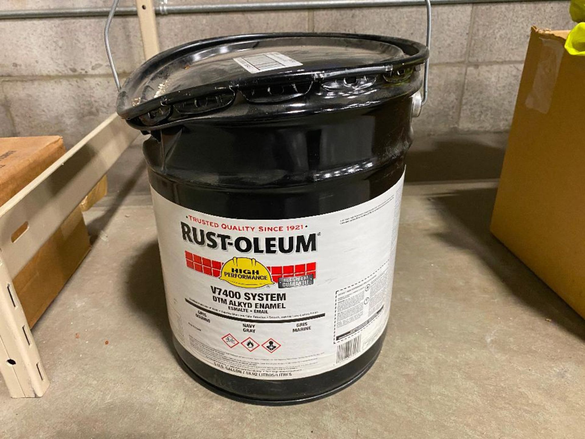 Rustoleum Enamel Paint - Navy Gray