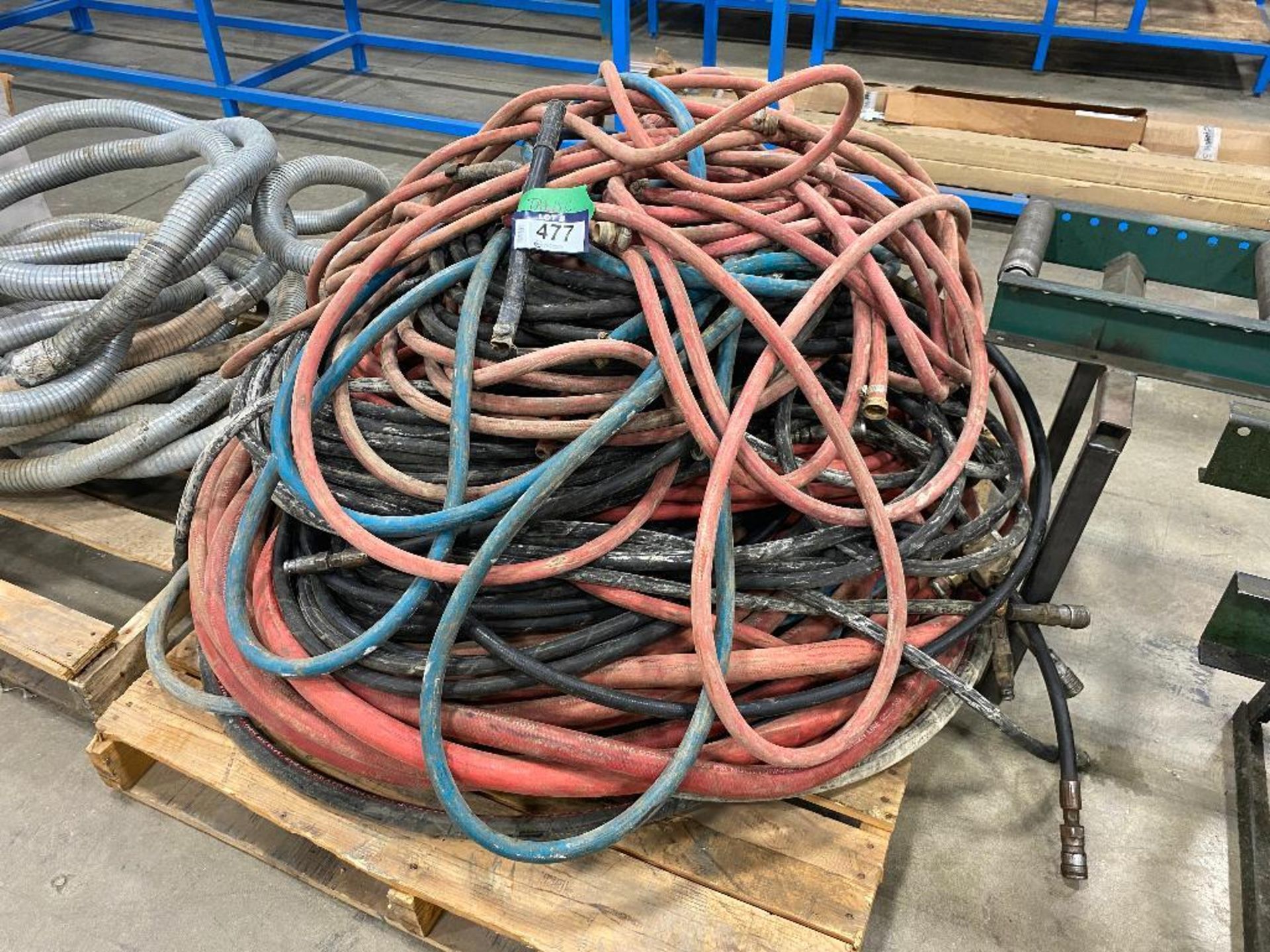 Pallet of Asst. Hydraulic Hose, Water Hose, etc. - Image 2 of 3