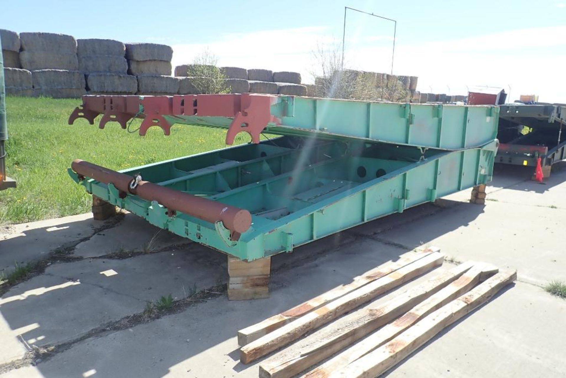 Inter-Commerz 60T Portable 32'x12'6" Bridge Section w/Detachable Legs and 8 Handrails. - Image 3 of 7