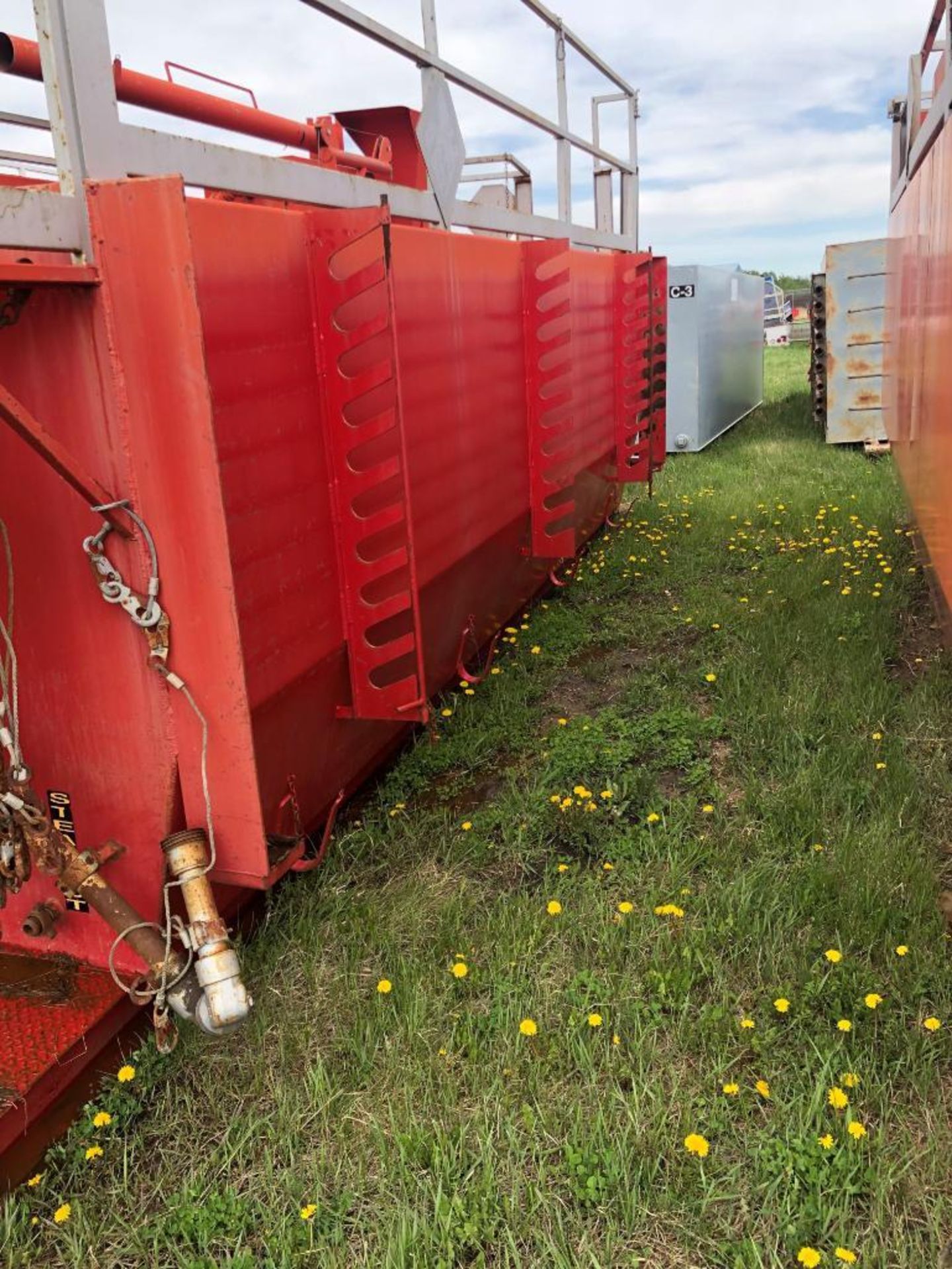 Skidded 200bbl Rig Tank w/Degasser. - Image 3 of 3