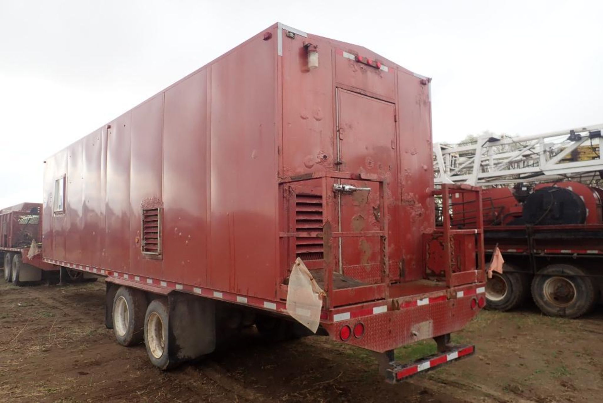 2010 Mustang Tandem Axle Doghouse Trailer, VIN SK401308375. - Image 2 of 5