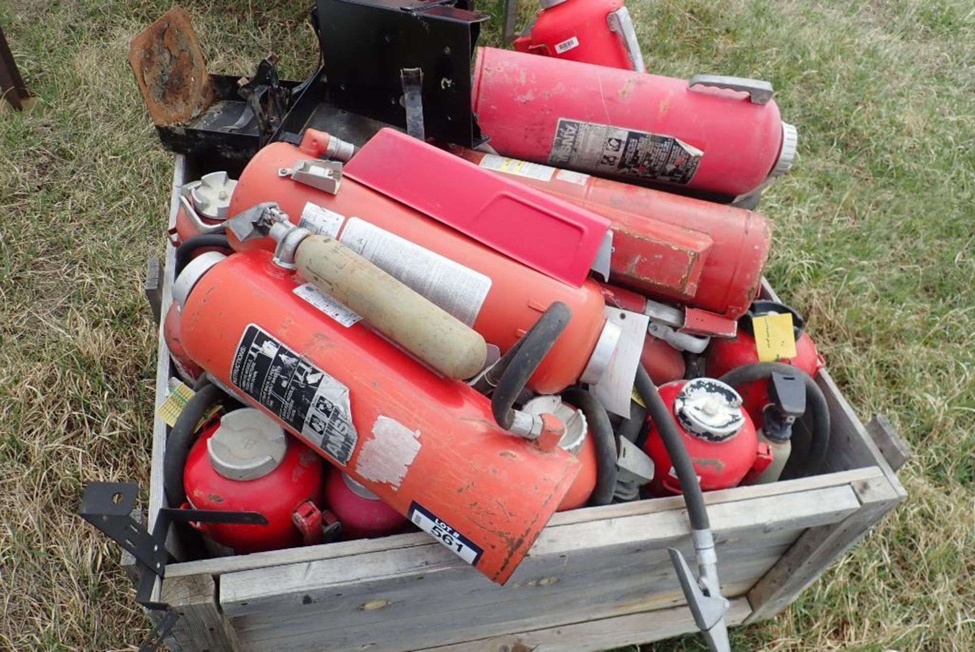 Lot of Asst. Ansul BC Fire Extinguishers.