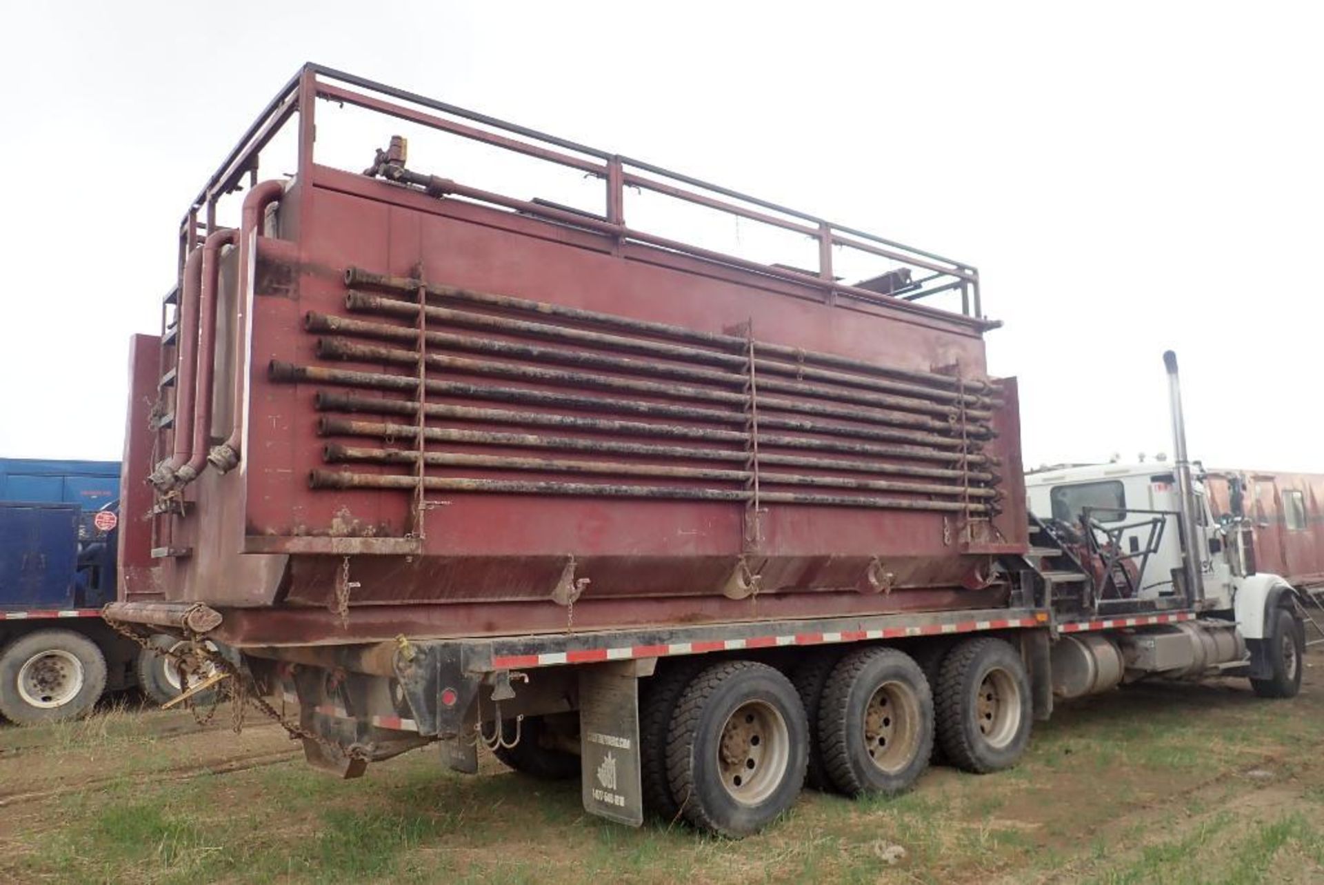 2008 International Paystar 5900 Tridem Axle Pump Truck, VIN 1HTXTAPT88J676331. - Image 3 of 10