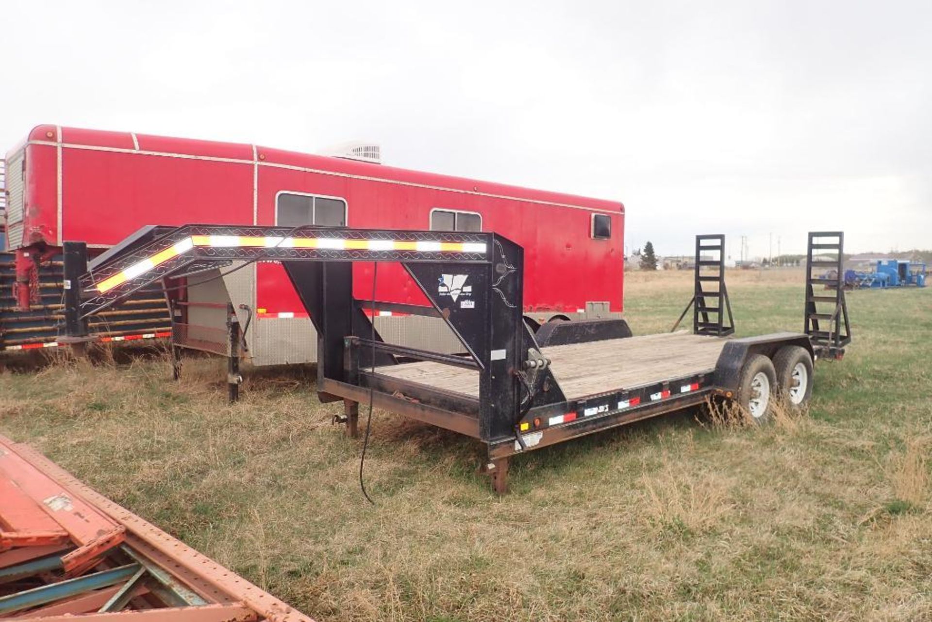 2004 PJ Car Hauler Tandem Axle Utility Trailer, VIN 4P5GN202141060727.