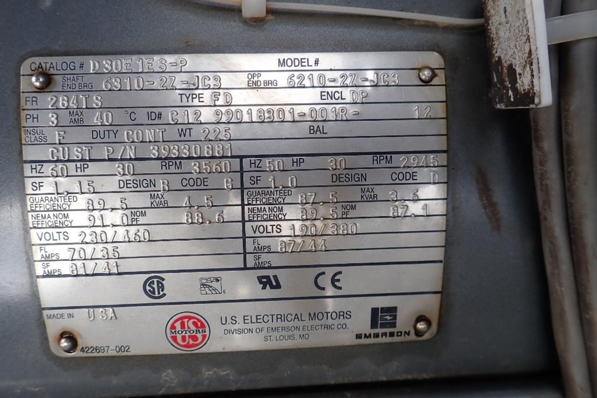 Ingersoll Rand SSREP30 120cfm 30hp Air Compressor- NOTE: CONDITION UNKNOWN. - Image 3 of 3