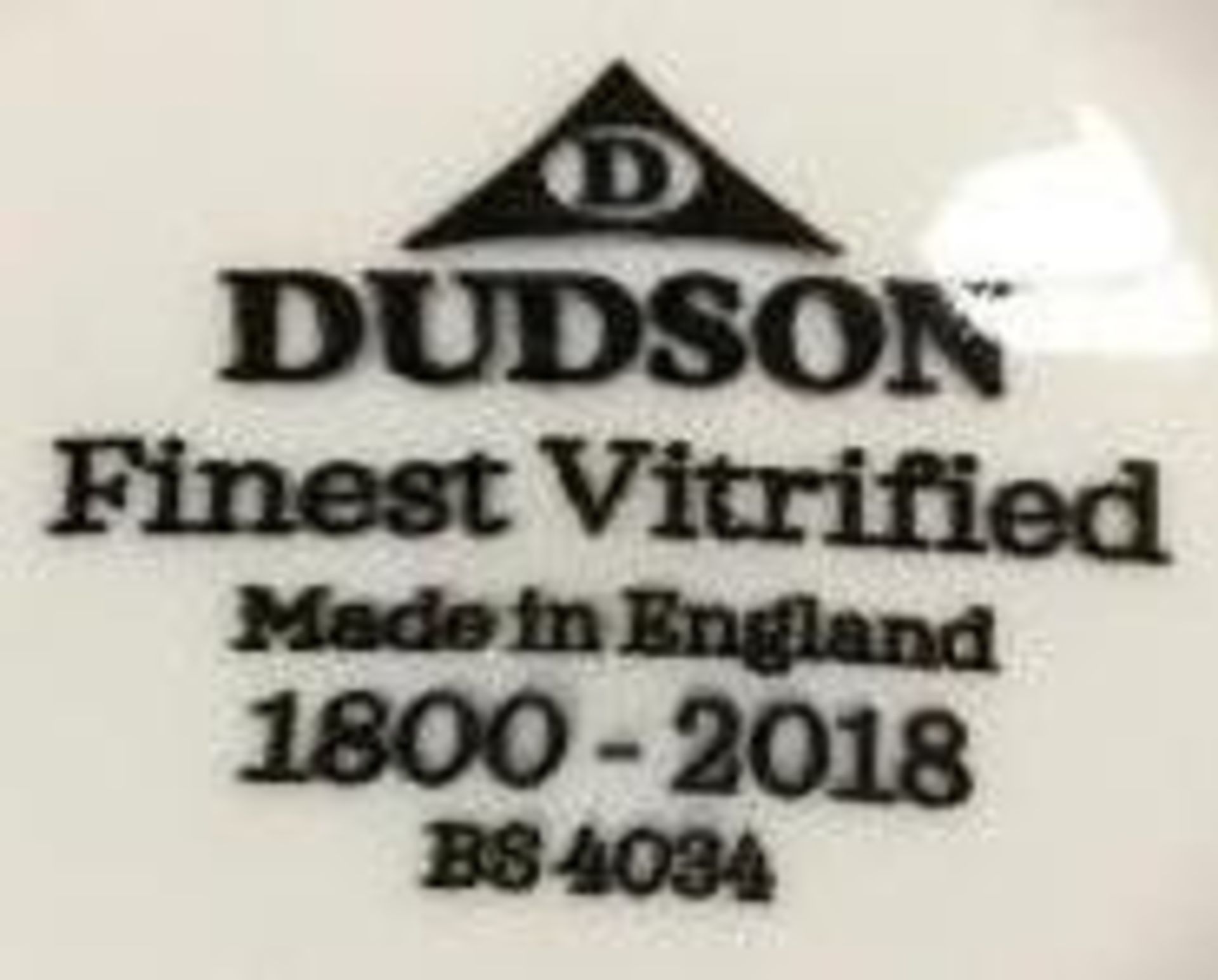 2 CASES OF DUDSON CLASSIC 8 7/8" OVAL PLATTER - 24/CASE, MADE IN ENGLAND - Image 3 of 4