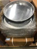 TWO CASES 15" PIZZA PAN - 24 PANS PER CASE - NEW