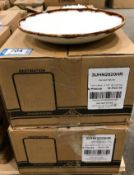 2 CASES OF DUDSON HARVEST NATURAL CHEF'S BOWL 9.5" - 6/CASE, MADE IN ENGLAND