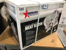 9" MEAT SLICER - OMCAN 21629 - NEW