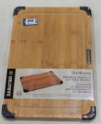 SABATIER 18" X 12" BAMBOO CUTTING BOARD