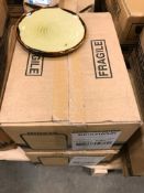 2 CASE OF DUDSON HARVEST GREEN PLATE 5.5" - 12/CASE, MADE IN ENGLAND