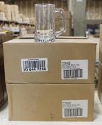 15OZ/440ML DISTINCT GLASS MUGS - 2 CASES, ARCOROC 77346 - NEW