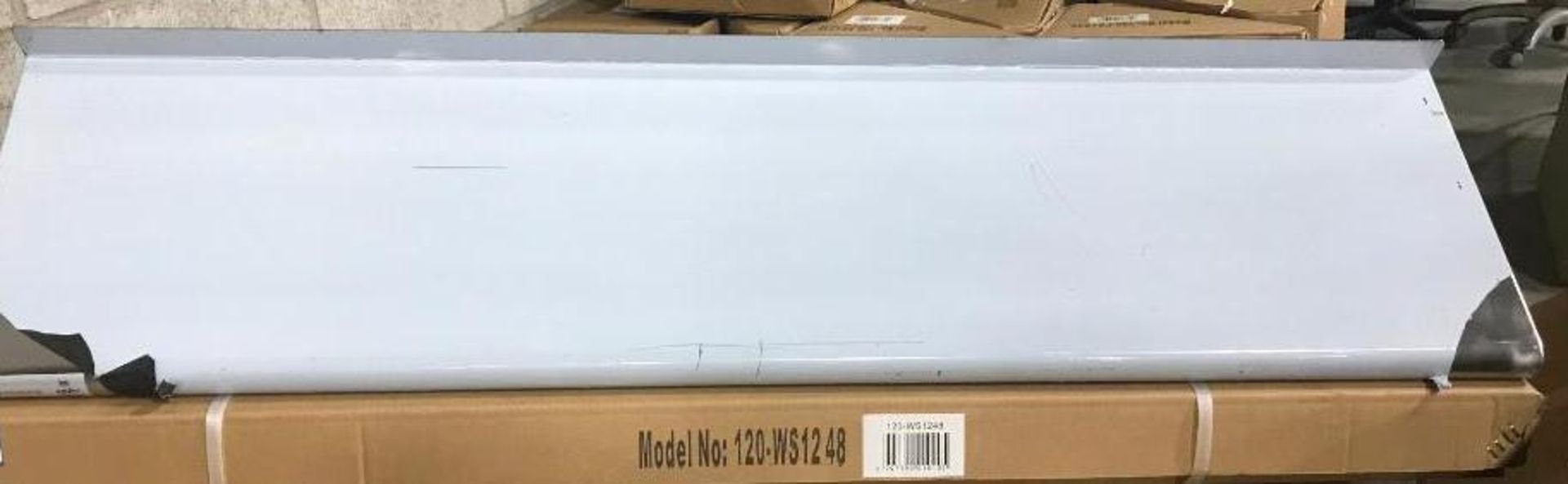 WALL MOUNT S/S SHELF 12"X 48", 120-WS1248 - NEW IN BOX - Image 2 of 3