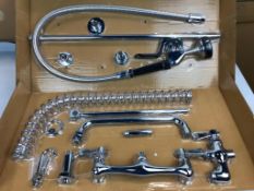 PRE-RINSE ASSEMBLY WITH CENTER FAUCET - OMCAN 22124