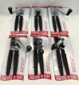 CASE OF 6 SWING-A-WAY EASY CRANK CAN OPENER, FOCUS 6090 - LOT OF 6 - NEW