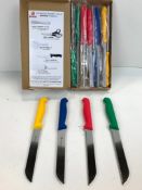 MUNDIAL 4.5" POINTED TIP UTILITY KNIFE - LOT OF 12 - 6649-4 1/2 - NEW