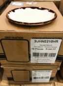 2 CASES OF DUDSON HARVEST NATURAL FLAT PLATE 6" - 12/CASE, MADE IN ENGLAND