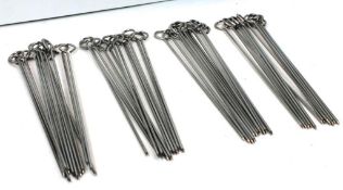 LOT OF APPROX. (48) 10" STAINLESS STEEL SKEWERS - JOHNSON ROSE 3890 - NEW