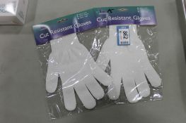 MEDIUM (9.5") CUT-RESISTANT GLOVE, UPDATE CRG-M - LOT OF 2 - NEW