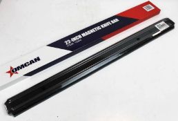 22" PLASTIC MAGNETIC KNIFE BAR - LOT OF 2