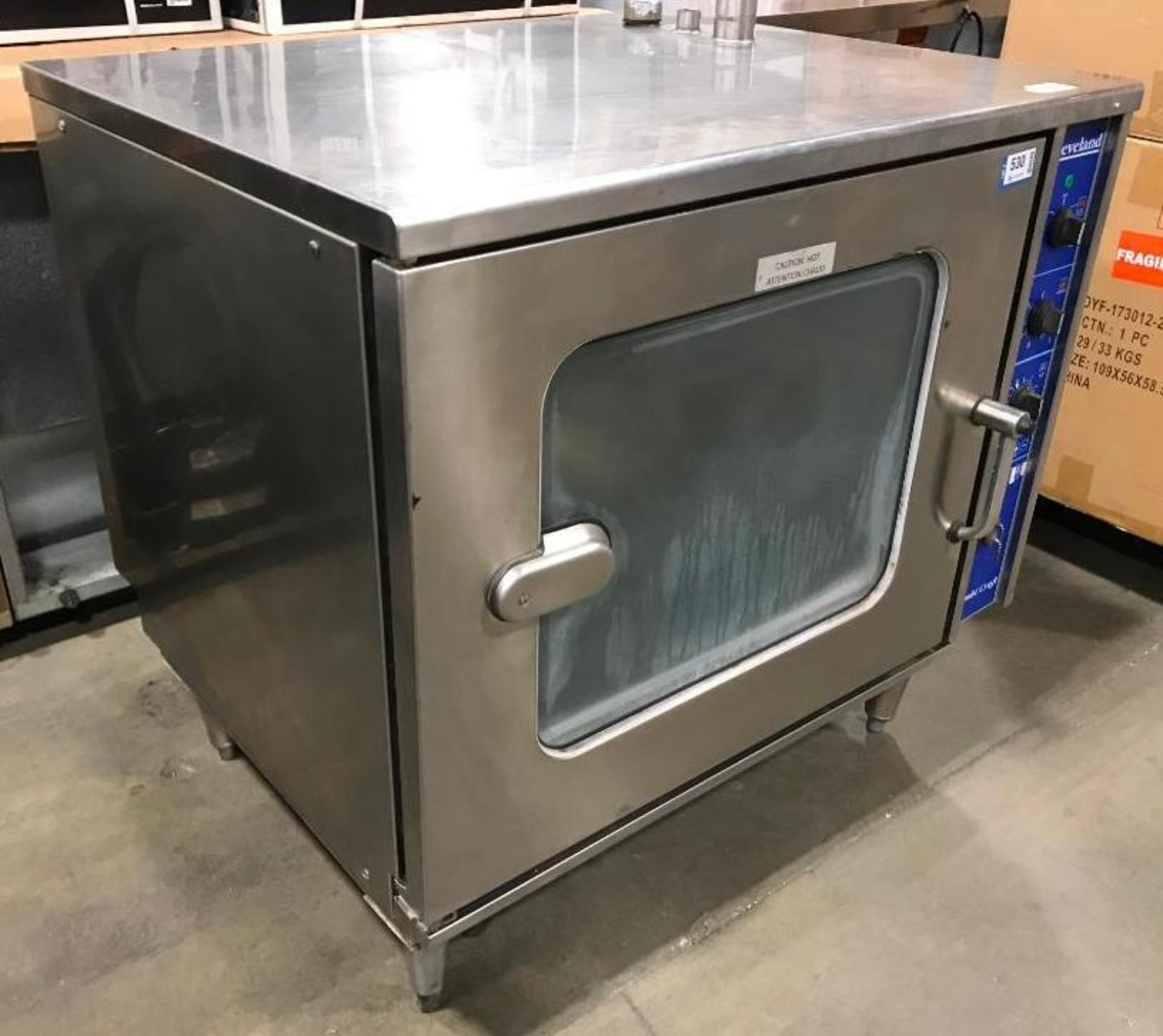 CLEVELAND COMBI CRAFT COMMERCIAL CONVECTION-STEAM OVEN - MODEL ME 106X - Image 7 of 7