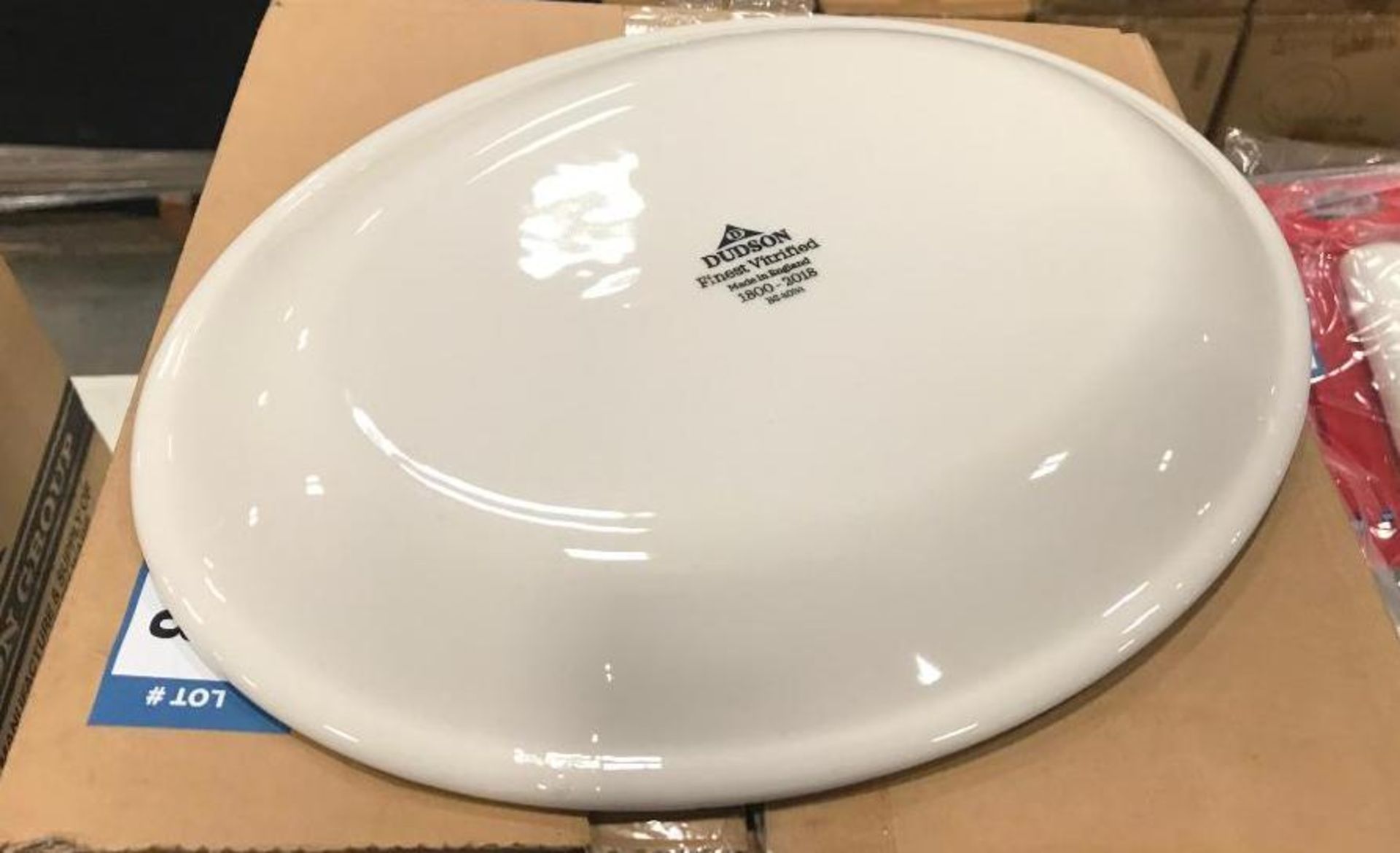 DUDSON CLASSIC OVAL PLATTER 10.5" - 24/CASE, MADE IN ENGLAND - Image 3 of 3