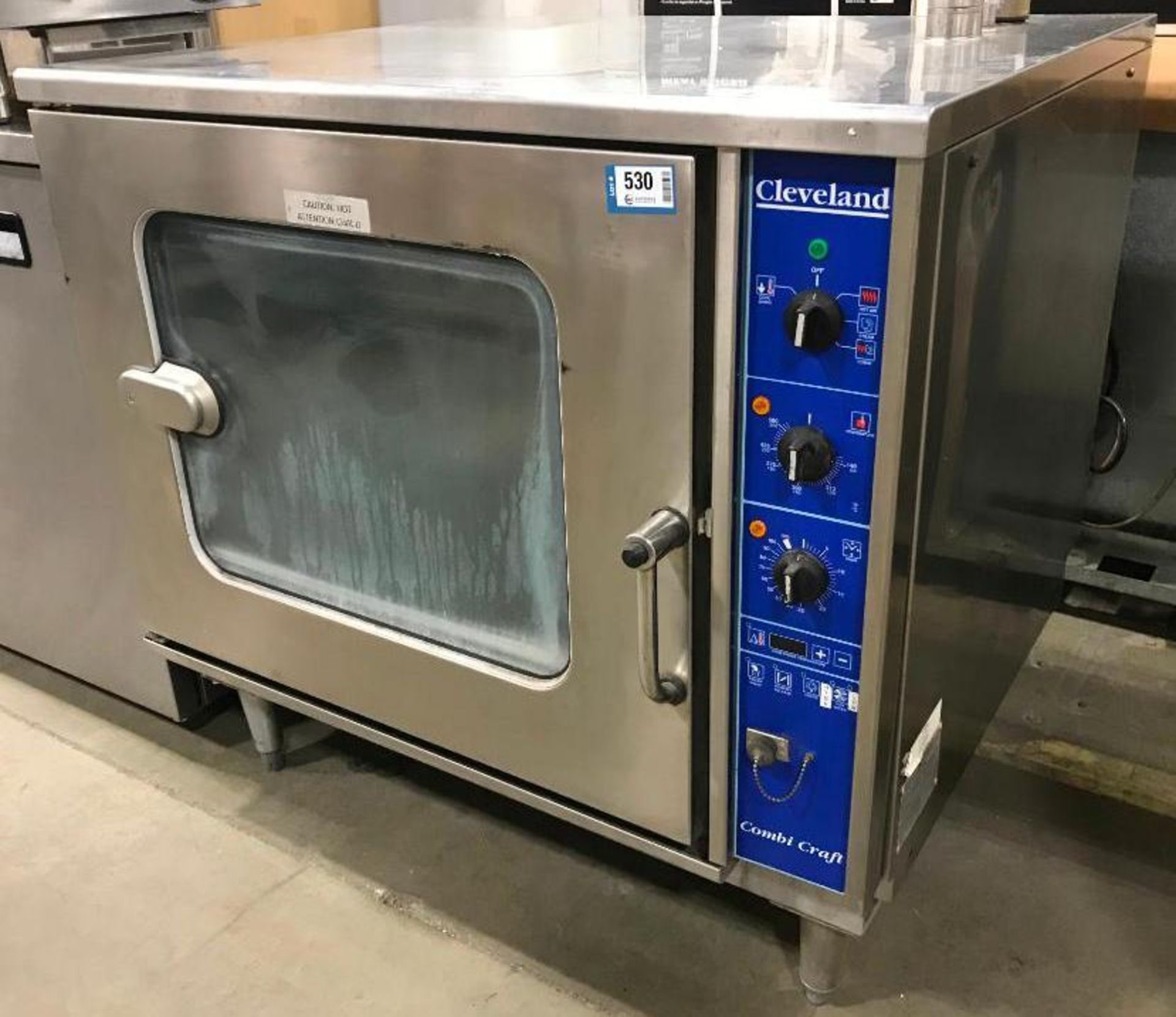 CLEVELAND COMBI CRAFT COMMERCIAL CONVECTION-STEAM OVEN - MODEL ME 106X