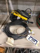 Lot of Asst. Electric Cable, Extension Cords, Power Bars, etc.