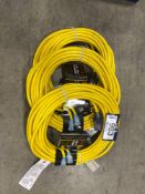 Lot of (3) Century ProStar 40ft. Extension Cords