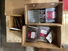 Lot of (3) Boxes of Asst. Spiral Flute Taps