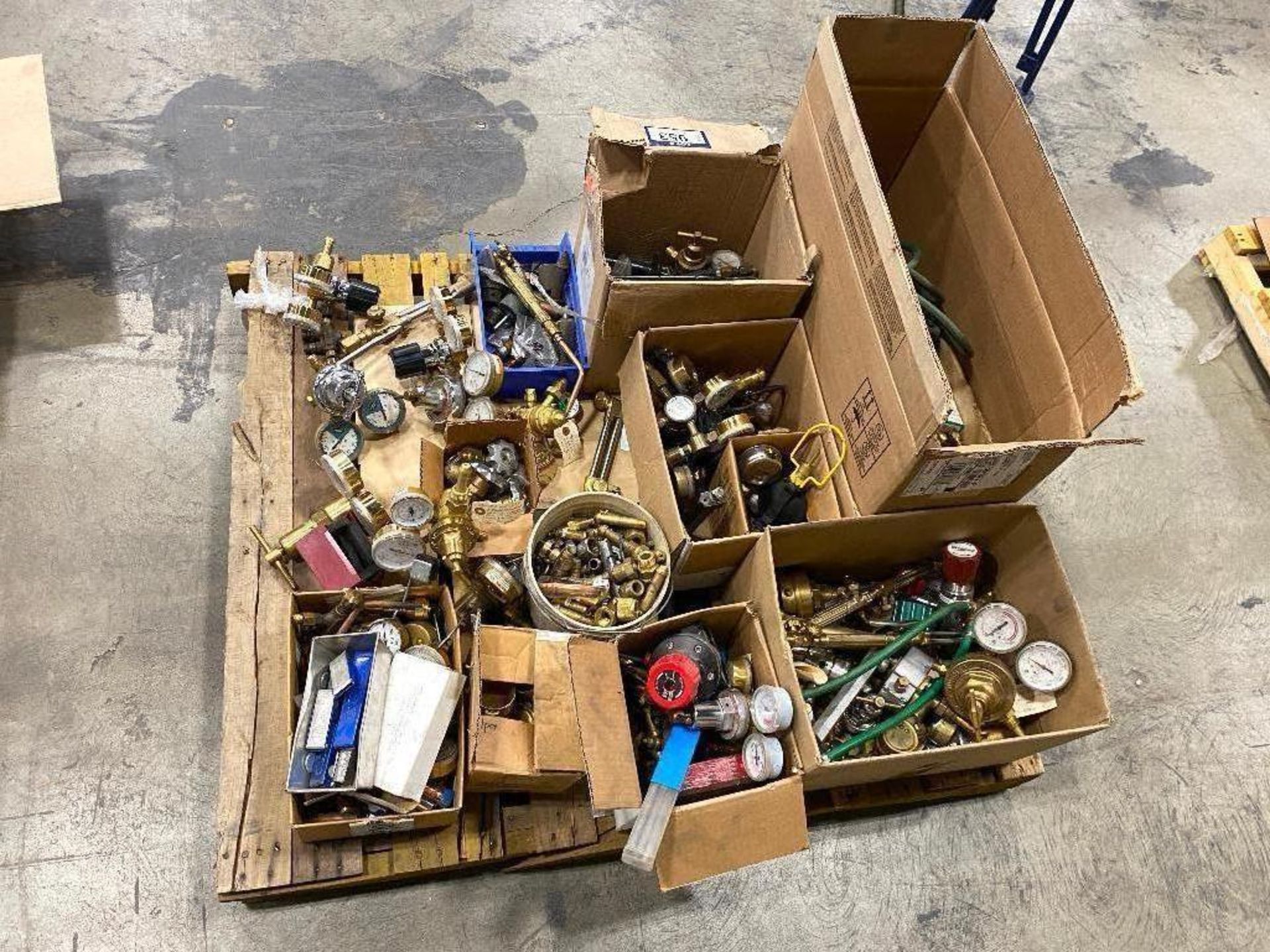 Pallet of Asst. Oxy/ Acetylene Parts including Gauges, Torches, etc. - Image 2 of 3