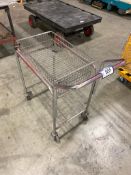 Mobile Shop Cart w/ Basket