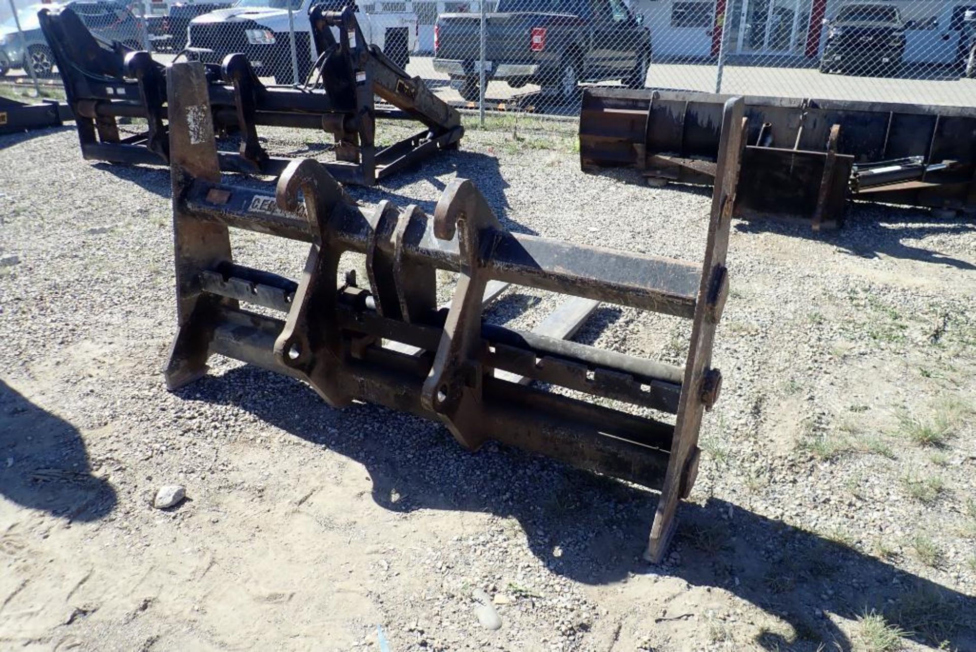 CEM Equipment QA 50" Pallet Forks Attachment for Hyundai HL740-9 Loader. NOTE: REMOVAL AUG 17TH. - Image 2 of 3