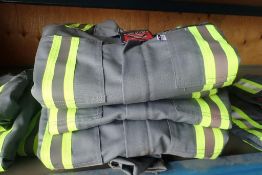 Lot of 6 Pair NFPA 2112 Certified Size 52R Coveralls-NEW, UNUSED.