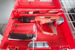 Hilti DX460 Powder Actuated Nail Gun- NOTE: NO BATTERY OR CHARGER.