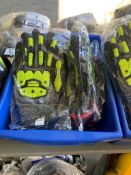 Lot of NEW BDG Gloves- 4 SM, 2 LG, 2 XL and 2 XXL.